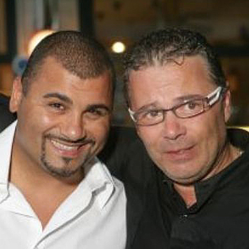 Matteo Monì con Sergio Friscia