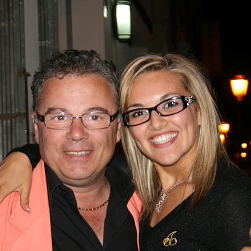 Matteo Monì con Raja Bezzaz